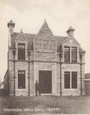 Postcard of Forres Drill Hall